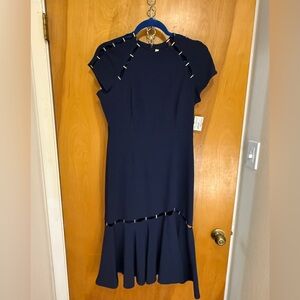 Jonathan Simkhai Midnight Blue Midi Dress